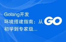 Golang开发环境搭建指南：从初学到专家级详解