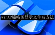 如何在Windows XP中显示文件名的缩略图