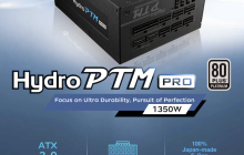 全汉公司发布全新的 Hydro PTM Pro 1350W 白金电源：配备 135mm FDB 风扇，首发价格为 1799 元