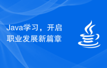 Java学习，开启职业发展新篇章