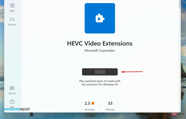 Panduan pemasangan sambungan Win11 HEVC: Cara memasang sambungan video HEVC dengan betul