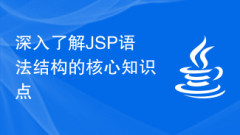 In-depth understanding of the core knowledge points of JSP syntax structure