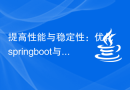 提高性能与稳定性：优化springboot与kafka的技巧
