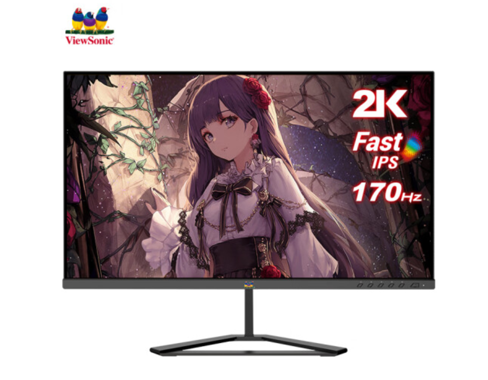 Fast-IPS+170Hz：优派 23.8 英寸 2K 显示器 799 元新低