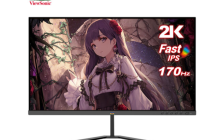 Fast-IPS+170Hz:优派 23.8 英寸 2K 显示器 799 元新低