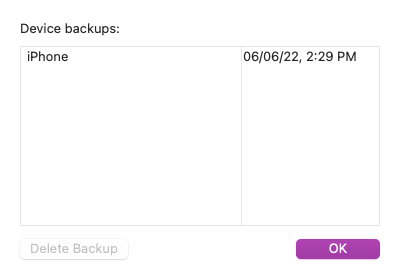 So kopieren Sie ein iPhone-Backup auf eine externe Festplatte