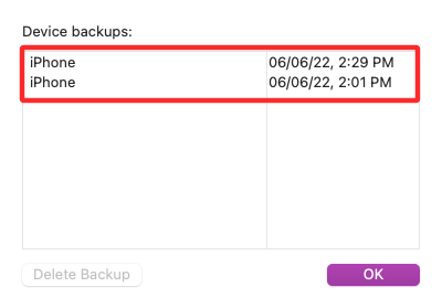 So kopieren Sie ein iPhone-Backup auf eine externe Festplatte