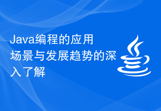 Java编程的应用场景与发展趋势的深入了解