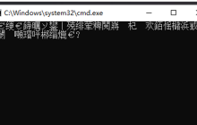 win11系统运行.bat文件出现乱码怎么办