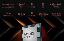AMD 上架锐龙 5 8600G / 7 8700G 处理器:台积电 4nm