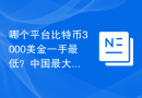哪个平台比特币3000美金一手最低？中国最大的比特币交易平台！