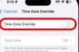苹果手机日历怎么设定时区优先 (iOS17)