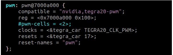 Linux PWM driver