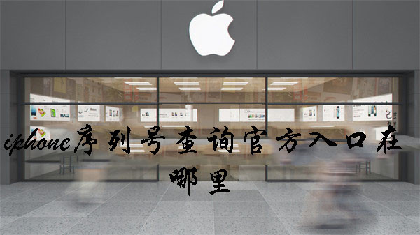 iphone序列号查询官方入口在哪里