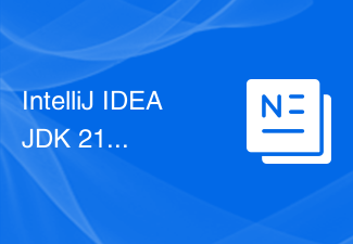 IntelliJ IDEA + JDK 21 java.util.concurrent-Paketproblem – TimeUnit-Klasse ist nicht verfügbar