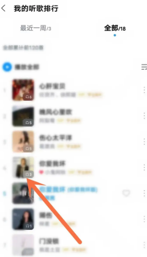 How to check the number of songs listened to on Kugou Music