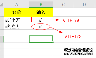 携帯電話で正方形2m3を入力する方法「詳しく紹介：正方形・立方体記号の入力方法」