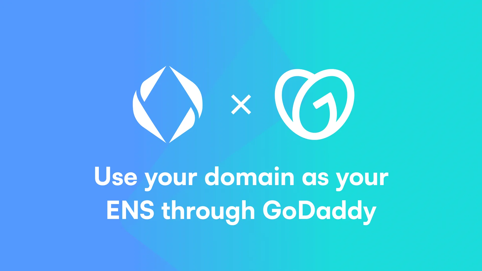 Ethereum 도메인 이름 협력을 위한 선도적인 도메인 이름 등록 기관인 GoDaddy! 인센티브 토큰 ENS 15% 상승