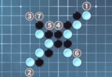 逆水寒手游五子棋残局四怎么玩