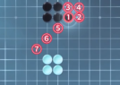 逆水寒手游五子棋残局二怎么玩
