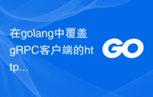 在golang中覆盖gRPC客户端的http主机头