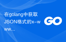 在golang中获取JSON格式的x-www-form-urlencoded请求的嵌套键值对