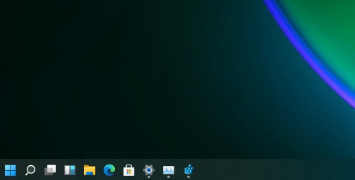 How to set up a mini taskbar in win11? How to make the taskbar smaller on win11 computer