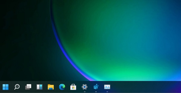 How to set up a mini taskbar in win11? How to make the taskbar smaller on win11 computer