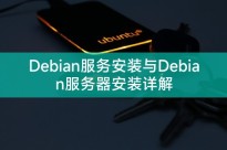Detailed explanation of Debian service installation and Debian server installation