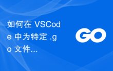 如何在 VSCode 中为特定 .go 文件创建调试配置？