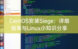 Install Siege on CentOS: Detailed guide and Linux knowledge sharing