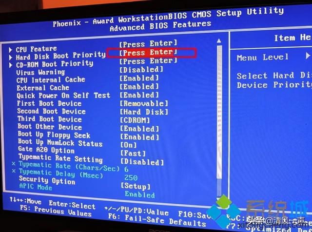 How Toshiba sets USB boot options for USB boot