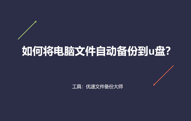 u盘自动备份指写文件格式