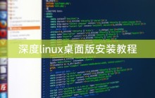 深度linux桌面版安装教程