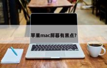 苹果mac屏幕有黑点？