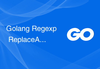 Found an error in Golang Regexp ReplaceAllString?