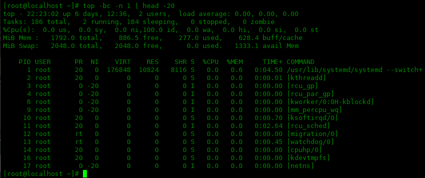 Effizient und einfach, ein leistungsstarkes Tool zur Systemüberwachung im Linux-Batch-Modus