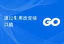 通过引用改变接口值
