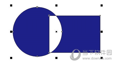 CorelDRAW如何使图像重叠部分镂空 简单几步轻松搞定