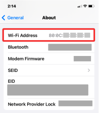 如何在苹果 iPhone 手机上查找 MAC 地址?