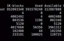 在Linux下你所不知道的df命令的那些功能