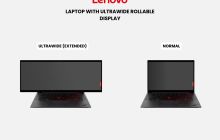 联想专利畅想未来卷轴屏幕笔记本:标准屏变带鱼屏