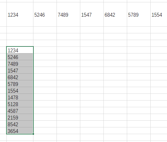 How to split data in Excel table?