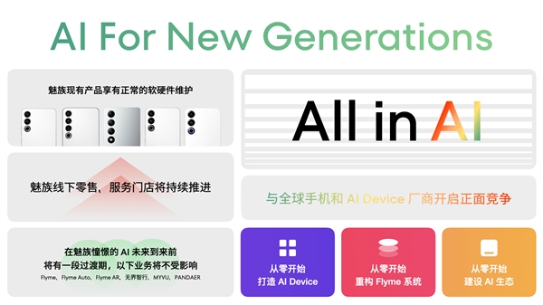Innovationen in der Mobilfunkbranche sind tot! Meizu transformiert die KI, um traditionelle Mobiltelefonprojekte zu stoppen: Das erste Modell wird dieses Jahr veröffentlicht