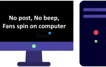 没有帖子，没有哔哔声，风扇在电脑上旋转[修复]