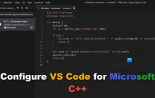 如何配置VS Code for Microsoft C++