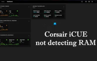 Corsair iCUE software not detecting RAM [Fixed]