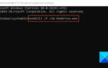 OneDrive错误代码0x80040c82[修复]