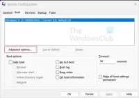 在Windows 11/10上启用或禁用Windows引导管理器