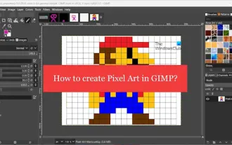 Comment créer du pixel art dans GIMP